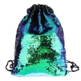 thumbnail image 1 of Bolso de Lentejuelas Soledad Colorido Negro Mochila deportiva de gimnasio con cordón, 1 of 10