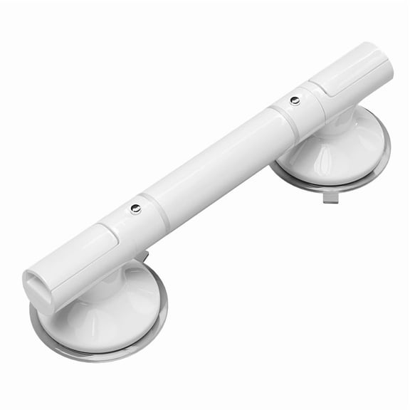 14in Grab Bars for Shower, 2 Pack | Shower Handles for Elderly Suction | No-Drill Bathroom Safety Bars for Seniors & Handicap Assist