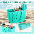 thumbnail image 3 of Top Cup Holder Tray for Bogg Bag Large, Waterproof ABS Drink Holder Fit for Stanley Cup - Organizer & Topper Tray Accessories for Bogg Bag (GREEN), 3 of 7