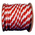 thumbnail image 1 of P7240S0200RWFR 0.63 in. x 200 ft. Red & White Solid Braid Polypropylene Rope, 1 of 1