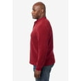thumbnail image 5 of KingSize Men's Big & Tall Soft Waffle Henley, 5 of 5