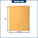 thumbnail image 2 of Sobres acolchados Kraft con burbujas PRIMPKG, paquete de 25, 27 x 38 cm, 2 of 7