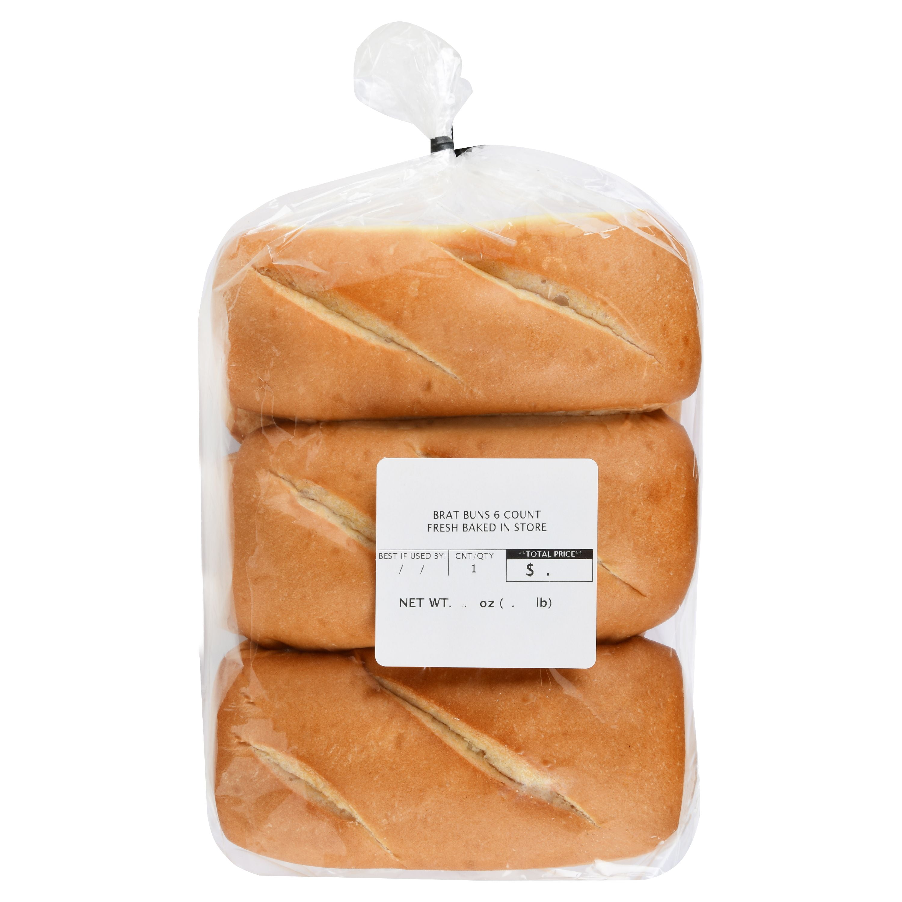 Freshness Guaranteed Bratwurst Buns, 9 oz, 6 Count
