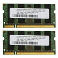 thumbnail image 1 of 2X Memoria RAM DDR2 de 2GB 667Mhz PC2 5300 Laptop Ram Memoria 1.8V 200PIN SODIMM para AMD, 1 of 5