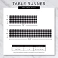 thumbnail image 3 of Table Runner DII, bordado en otoño, 14 x 70 pulgadas, hojas dispersas, 3 of 6