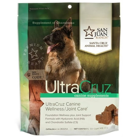 UPC: 0810500022545 | UltraCruz Canine Wellness/Joint Supplement for Dogs  120 Tasty Chews