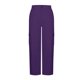 thumbnail image 5 of Pantalones de Cintura Elástica para Mujeres Color Sólido Pantalones de Cintura Alta de Longitud Completa con Bolsillos, 5 of 7