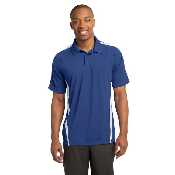 Sport-Tek PosiCharge Micro-Mesh Colorblock Polo. ST685