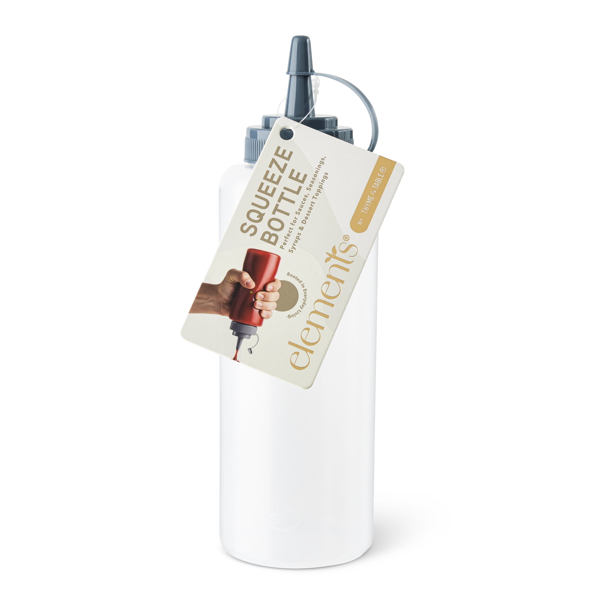 Elements by Thyme & Table Squeeze Bottle in Blue for Condiments