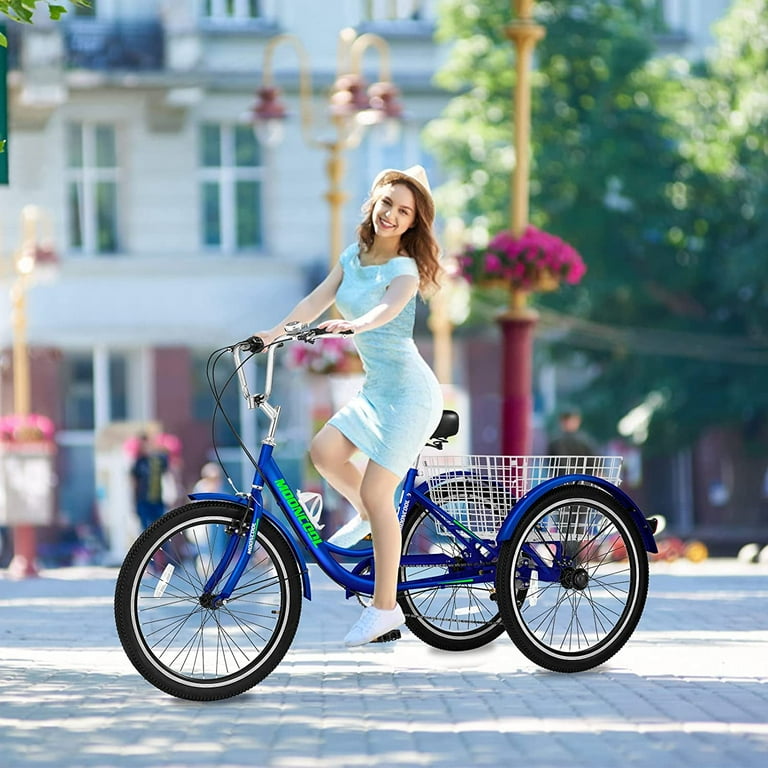 (No 0513-3) Curen 27インチ ブラウン MOONCOOL Adult Tricycle 24