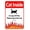 Warning Sign 1, variant on Cat Inside In Case Of Fire Please Save Our Cat Tin Sign, 8"x12" Vintage Metal Wall Decor, Pet Alert Decor for Home Farm Bar Coffee Shop Club