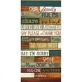 thumbnail image 3 of Our Family Rules By Marla Rae Printed Wall Art Wood Multi-Color, 3 of 3