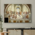 thumbnail image 2 of wall26 Canvas Print Wall Art The School of Athens by Raphael People Historic Illustrations Fine Art Traditional Scenic Colorful Dark for Living Room, Bedroom, Office - 32"x48", 2 of 5