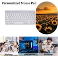 thumbnail image 2 of shiyou-Personalized Gaming Mouse Pad and Coaster Combination, Sunflowers at Dusk Design Non-Slip Rubber Base Mouse Pad, Home Desk Decor, Custom Work and Gaming Mouse Pad, 2 of 4