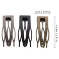 thumbnail image 2 of WASHWEPE 40-Pack Assorted Color Metal Hair Clips, Decorative Hair Accessories for Stylish and Elegant Hairstyles, 2 of 6