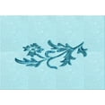 thumbnail image 1 of Ahgly Company Indoor Rectangle Patterned Blue Diamond Blue Area Rugs, 5' x 8', 1 of 6