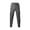 Dark Gray, variant on Men's Casual Pants for Everyday Wear - Classic Straight Fit Solid Color Closure Comfort Flex Nylon Blend