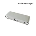 thumbnail image 4 of Bewildely Lámpara LED inteligente acrílica a prueba de polvo para interiores, lámparas de noche impermeables, luces montadas en la pared resistentes al Iluminación y accesorios Blanco cálido 6W Bewildely HA073632-02, 4 of 6