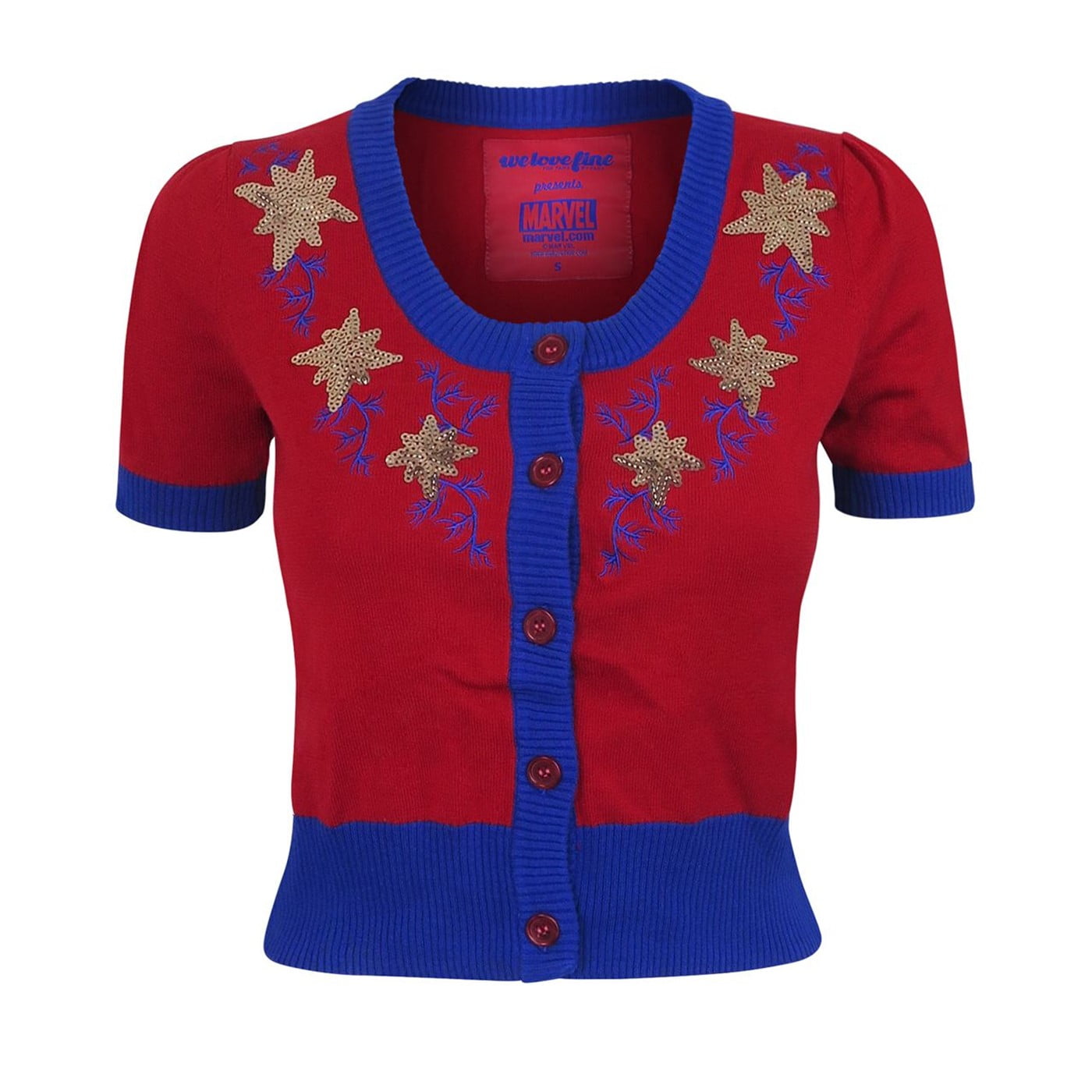 Captain marvel cardigan sales