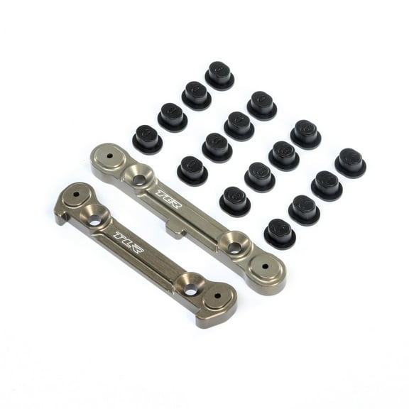 Team Losi Racing Adjustable Rear Hinge Pin Brace w/Inserts 8X TLR244050 Gas Car/Truck Replacement Parts