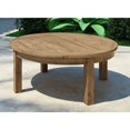 thumbnail image 2 of Modway Marina Table Basse Ronde Moderne en Bois de 40 Pouces pour Patio en Teck Naturel, 2 of 5