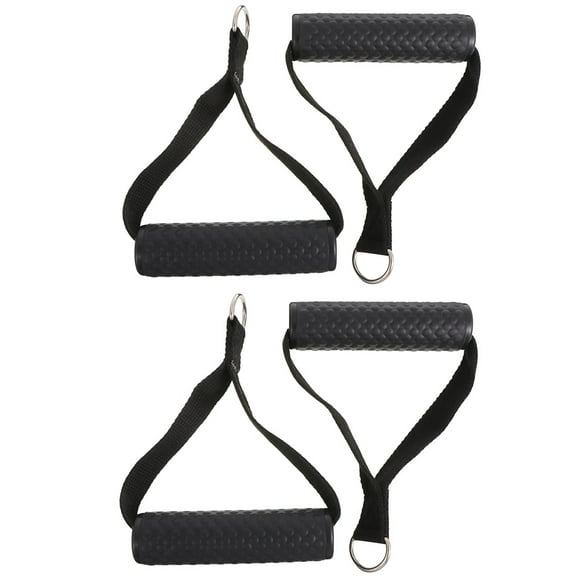 ROMANSENTIAL 4Set Round Dots Ergonomic Handle for Cable Machines and Resistance Bands