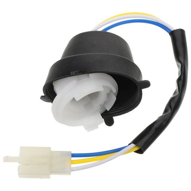 BRIGHTFUFU Arnés de cableado de luz de motocicleta, enchufe para faro de motocicleta, adaptador de arnés de bombilla de luz de motocicleta