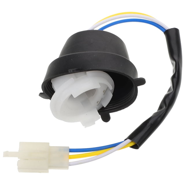 BRIGHTFUFU Arnés de cableado de luz de motocicleta, enchufe para faro de motocicleta, adaptador de arnés de bombilla de luz de motocicleta