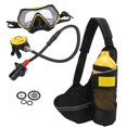 thumbnail image 4 of Ensemble de Réservoir de Plongée 1L, Mini Réservoir de Plongée avec Valve de Soulagement, Sangle de Plongée, Lunettes de Plongée pour Exploration sous-Marine, 4 of 7