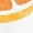 WHITE, variant on - Fresh Orange Slice - Women's Short Sleeve Graphic T-Shirt