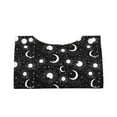 thumbnail image 4 of Kdxio Crescent and Stars Print Tissue Box Cover,Modern PU Leather Rectangular Tissue Box Holder for Bathroom Living Room Bedroom Office Desk Car Home, 4 of 9
