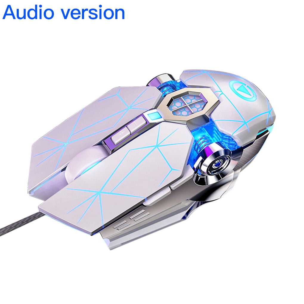 Electronicheart Sensitive Button Gaming Mouse Frosted Skidproof