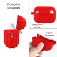 thumbnail image 3 of Funda de silicón Gadget Collection Mx para Airpods Pro 2ª Generación con gancho rojo, 3 of 3