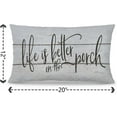 thumbnail image 4 of Porch Pillow Covers 12x20, Front Porch Pillows, Outdoor Porch Decor, Front Back Porch Decor, Porch Decorations Outdoor, Farmhou Porch Decor, 4 of 4