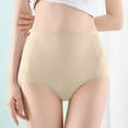 thumbnail image 3 of Women's Seamless High Waist Plus Size Crotch Lift Panties for All-Day Comfort and Style, 3 of 4