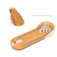 thumbnail image 4 of FAGINEY Mini Bowling Game Set, Table Mini Bowling Game Set Wooden Desktop Decoration Children Toys, 4 of 6