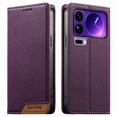 thumbnail image 1 of Funda Tipo Cartera de Cuero Sintético para XIAOMI 17 Pro Max Bloqueo RFID, con Ranuras para Tarjetas y Bolsillo para Efectivo, Cierre Magnético Fuerte Morado, 1 of 6