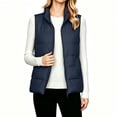thumbnail image 2 of IUYRTFE Women's Quilted Zip-Up Vest Stand Collar Sleeveless Lightweight Puffer Gilet, 2 of 9