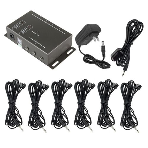 Global Tone Hidden IR (Infrared) Repeater System For 12 Components