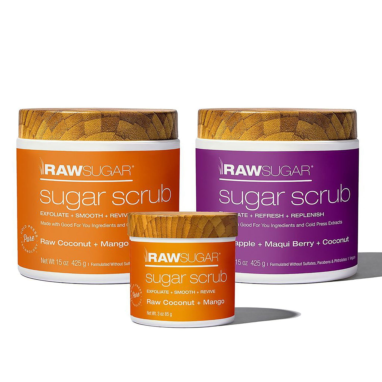Raw Sugar Sugar Scrub Set - Samsclub.com