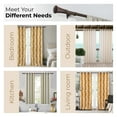 thumbnail image 5 of Deco Window Deco Essential 1 In Powder Coated Wood Taper Adjustable Single Curtain Rods 36-66 In, 5 of 9