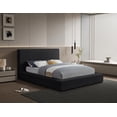 thumbnail image 2 of Meridian Furniture Dorian Black Velvet Full Bed, 2 of 8
