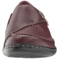 thumbnail image 2 of Clarks 26063066: Women's Ashland Lane Q Burgundy Slip-On Loafer (8.5 B(M) US Women), 2 of 7