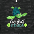 thumbnail image 4 of Inktastic Key West, Florida Happy Sea Turtle Women's T-Shirt, 4 of 5