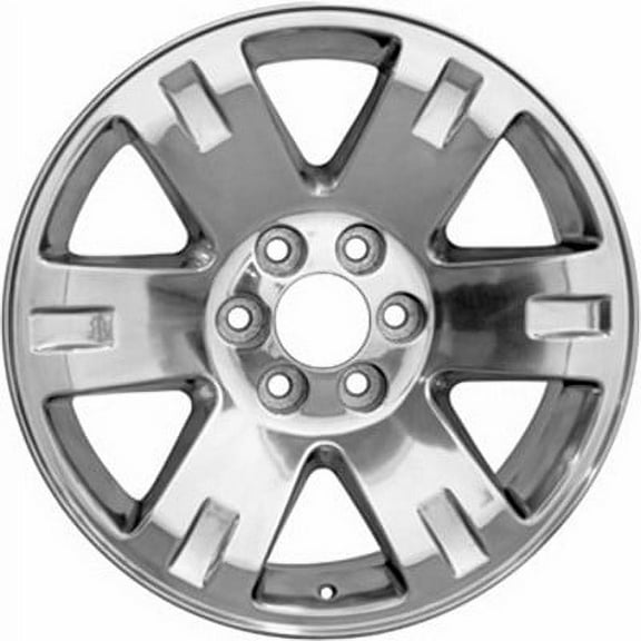 KAI 20 X 8.5 Reconditioned OEM Aluminum Alloy Wheel, Machined W/Silver Pocket, Fits 2007-2010 GMC Sierra Denali