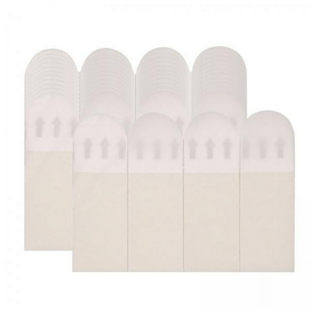 2x12 Piezas Tiras para Pósteres, Tiras para Colgar Cuadros, Colgador de Marco de Organización Extraíble Multifuncional para Decoraciones, Ganchos de 4 piezas