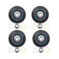 thumbnail image 1 of Lot de 4 W10314173 Tambour de Sécheuse Rouleau de Remplacement pour Sécheuse Compatible avec Wpw10314173 Tambour Rouleau Sup, 1 of 4
