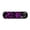 Purple, variant on Large Digital Wall Clock, LED Display Clock with Date Week Temperature, Multifunctional Wall Clock for Living Room Bedroom Office, 13.8 x 1.2 x 3.9 Inches