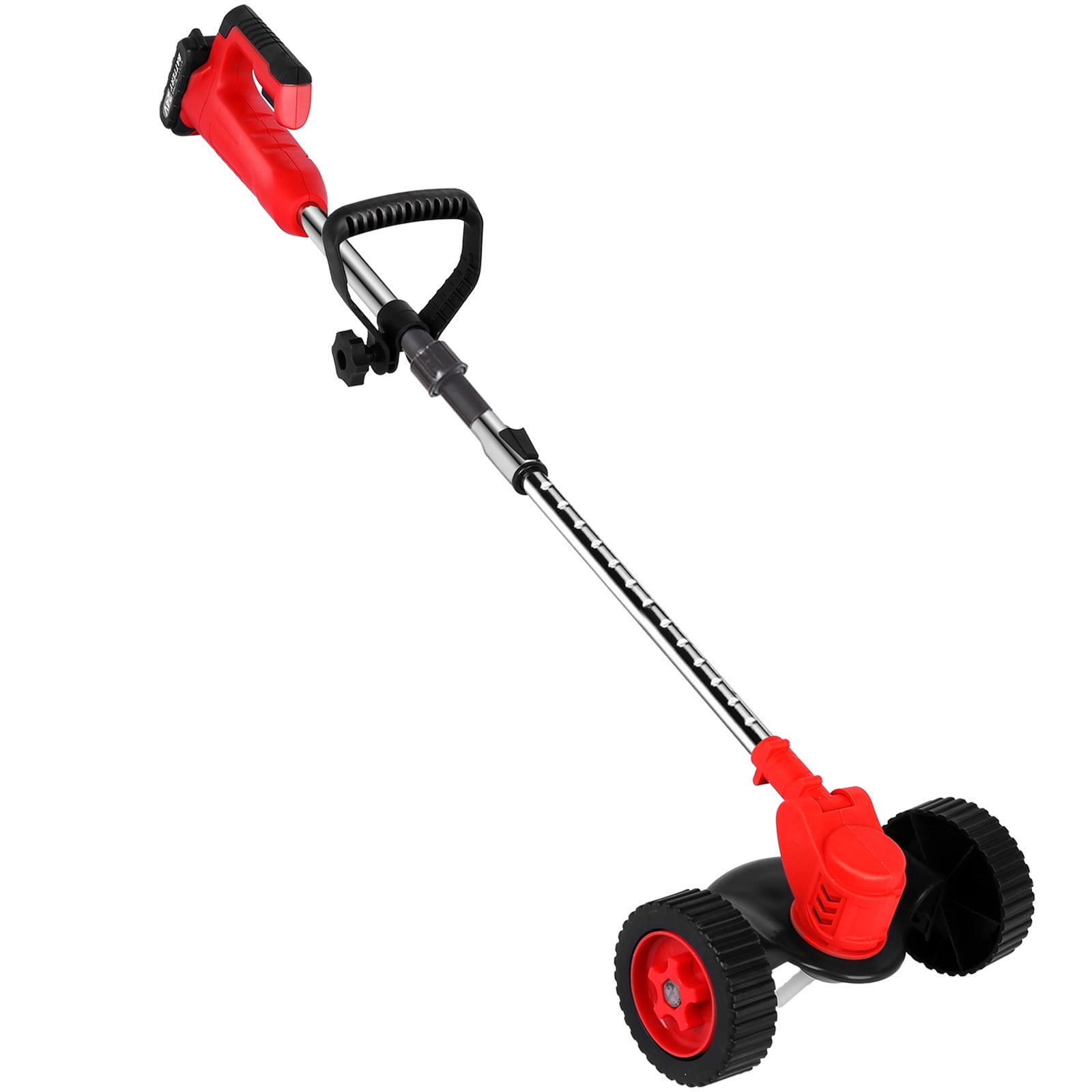 FengErXian Household Gadgets on Clearance Foldable String Grass Trimm Er Weed Eater with Wheel, without 24V Lithium- Batteries