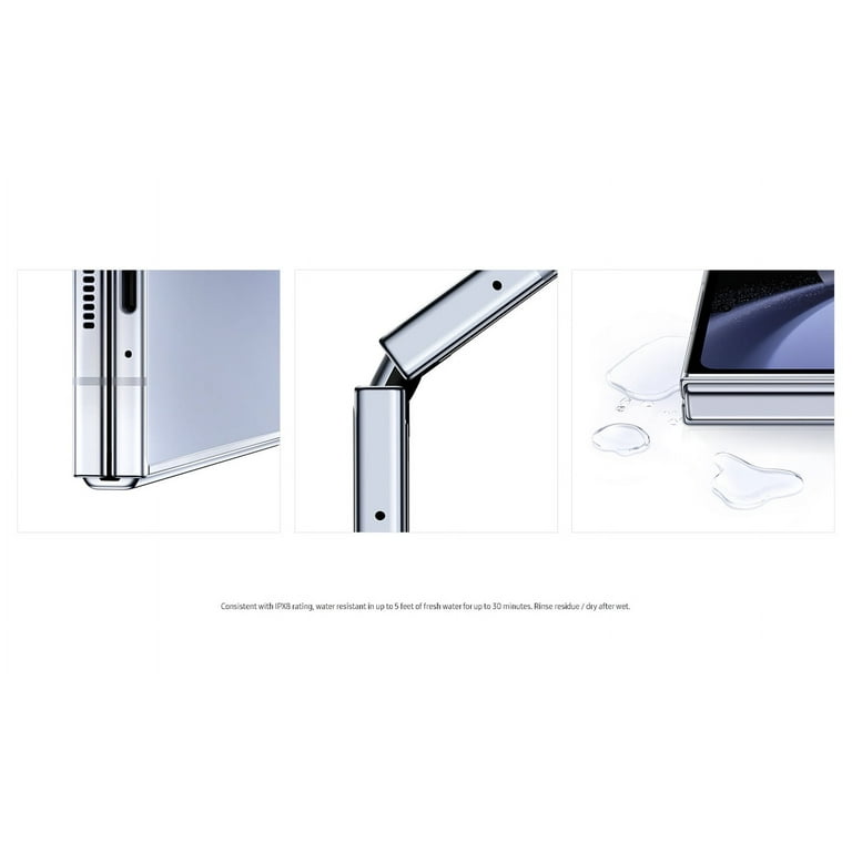 SAMSUNG Galaxy Z Fold 5, 256GB, Unlocked, 7.6” Screen, Dual App